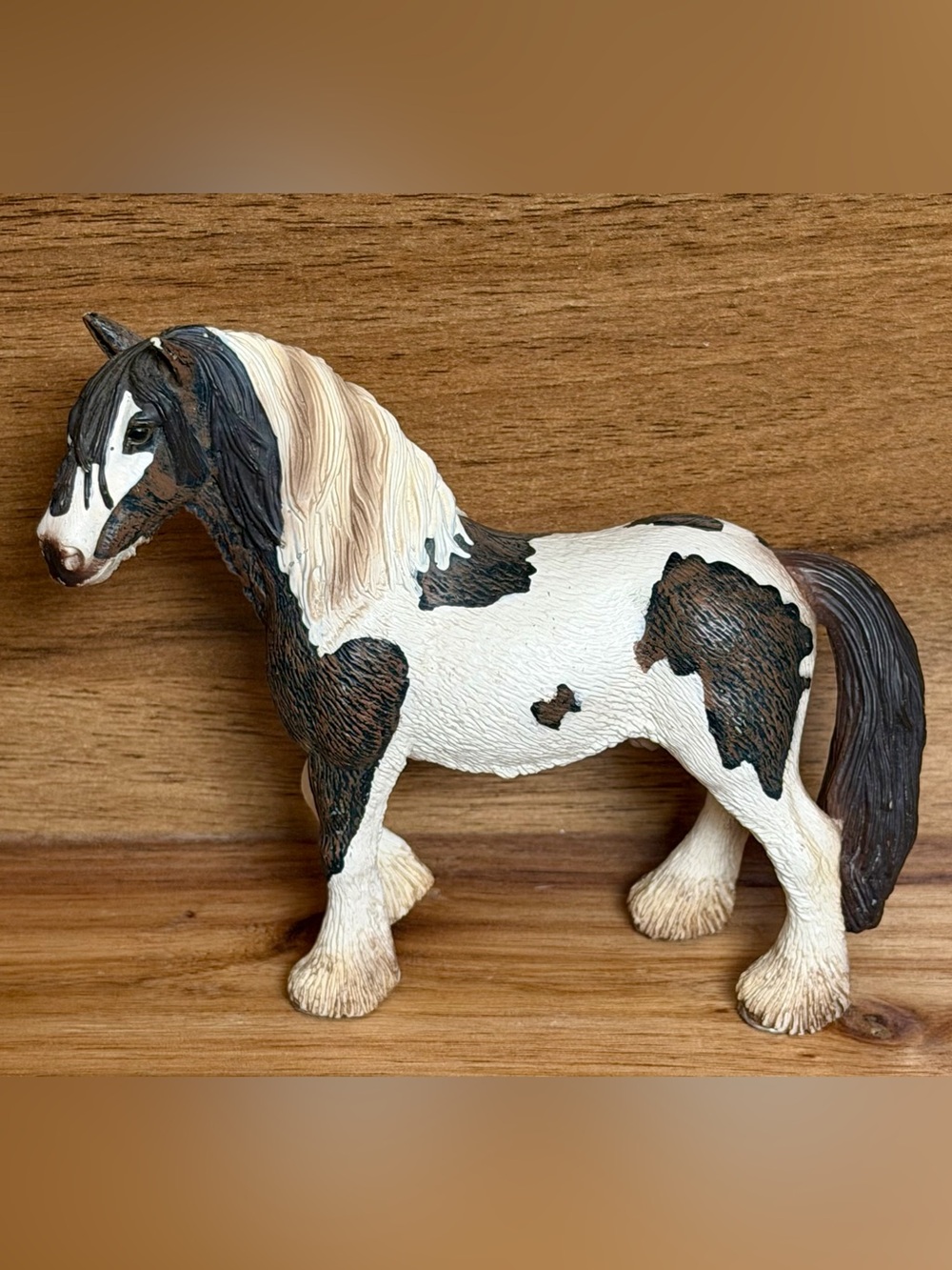 Vintage Schleich Tinker Stallion Toy Figure (Model 13625)